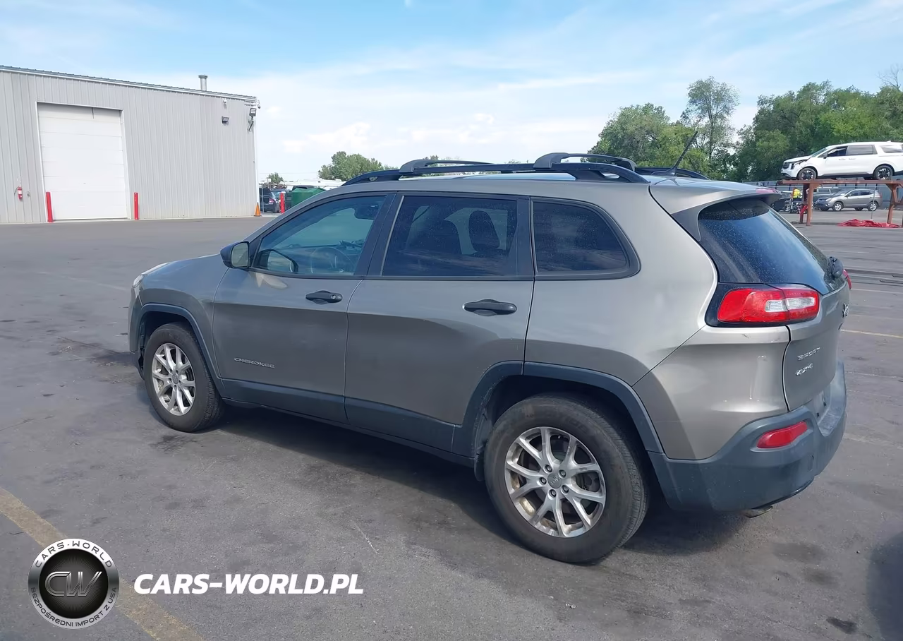 2017 Jeep Cherokee Sport 4X4 VIN:1C4PJMAB2HW656860 - 3