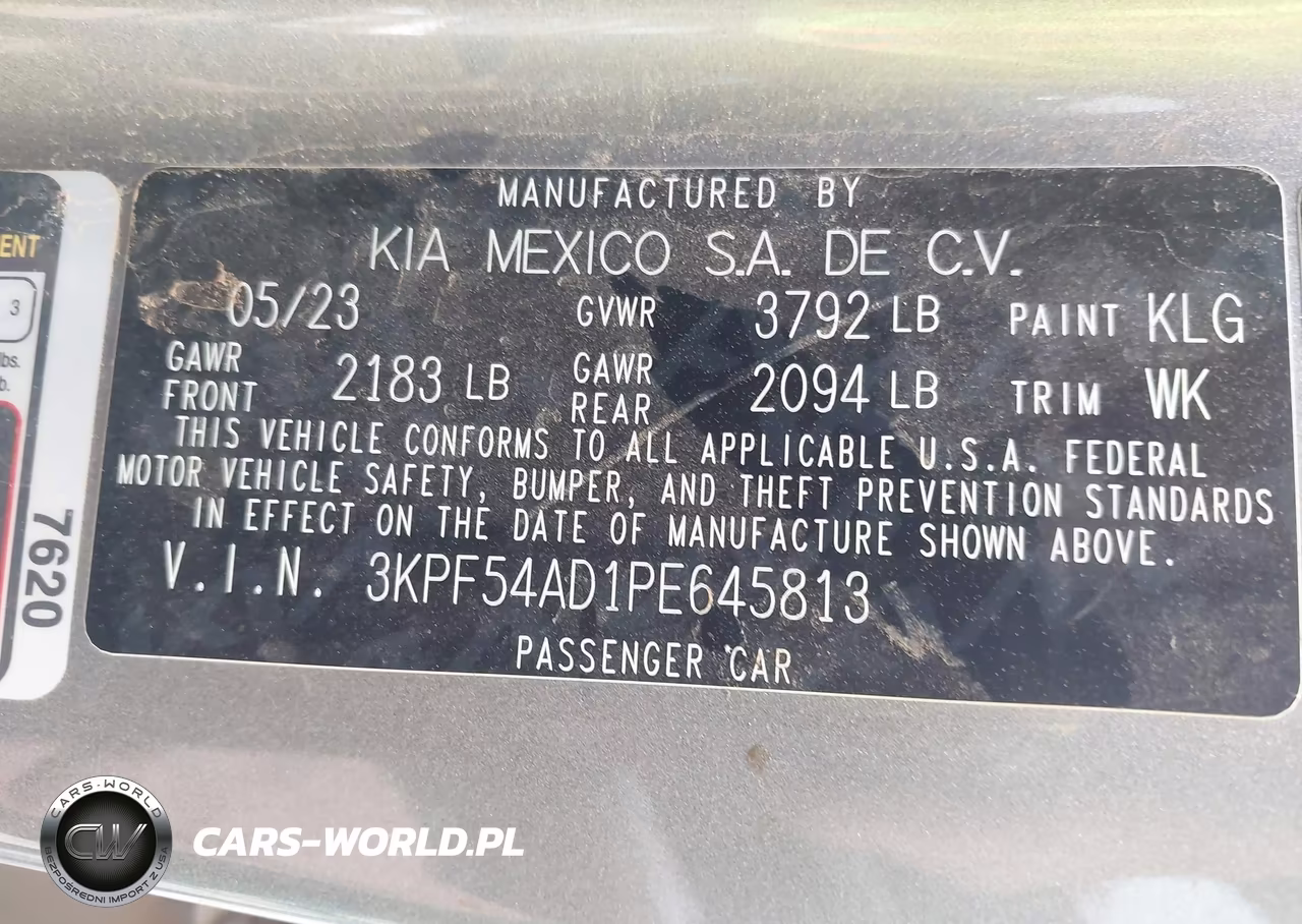 2023 Kia Forte Gt-Line VIN:3KPF54AD1PE645813 - 9