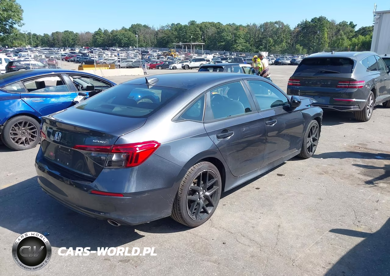 2022 Honda Civic Sport VIN:2HGFE2F51NH533800 - 4