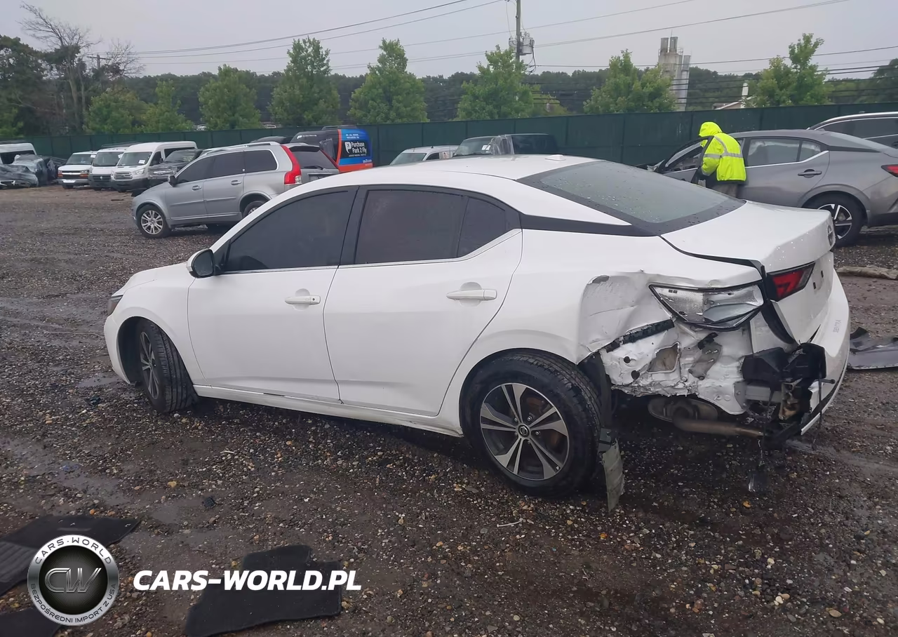 2022 Nissan Sentra Sv Xtronic Cvt VIN:3N1AB8CV0NY219206 - 14