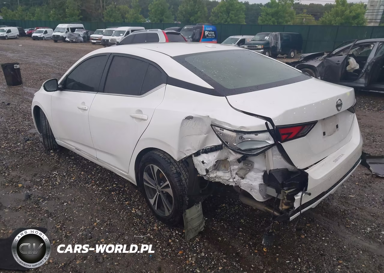 2022 Nissan Sentra Sv Xtronic Cvt VIN:3N1AB8CV0NY219206 - 3