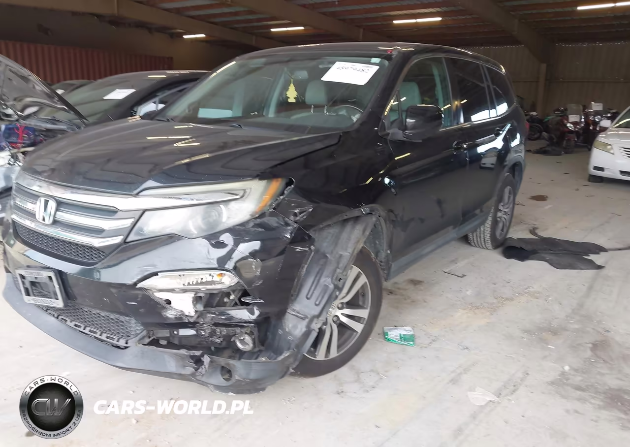 2016 Honda Pilot Ex-L VIN:5FNYF6H58GB038527 - 2