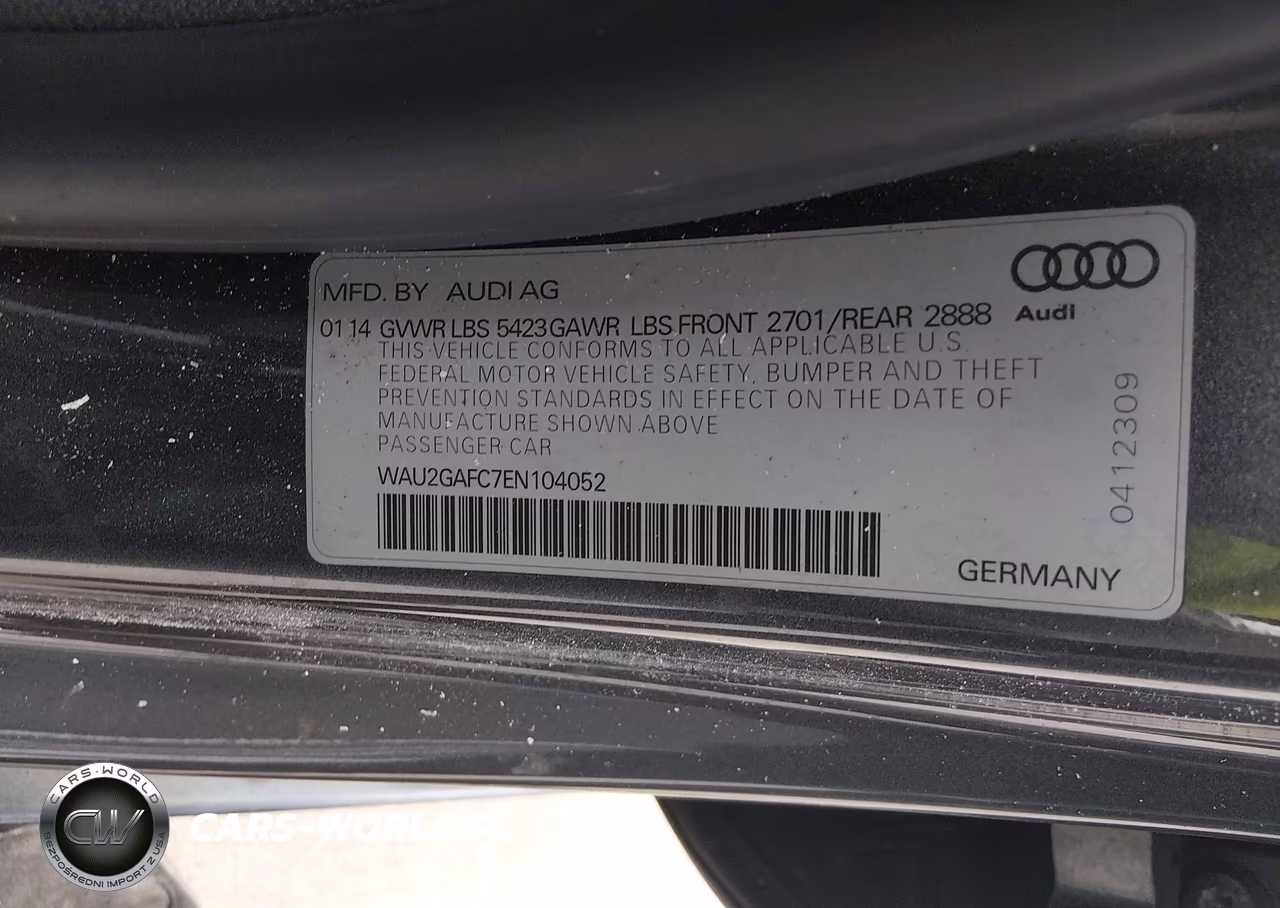 2014 Audi A7 3.0T Premium Plus VIN:WAU2GAFC7EN104052 - 9