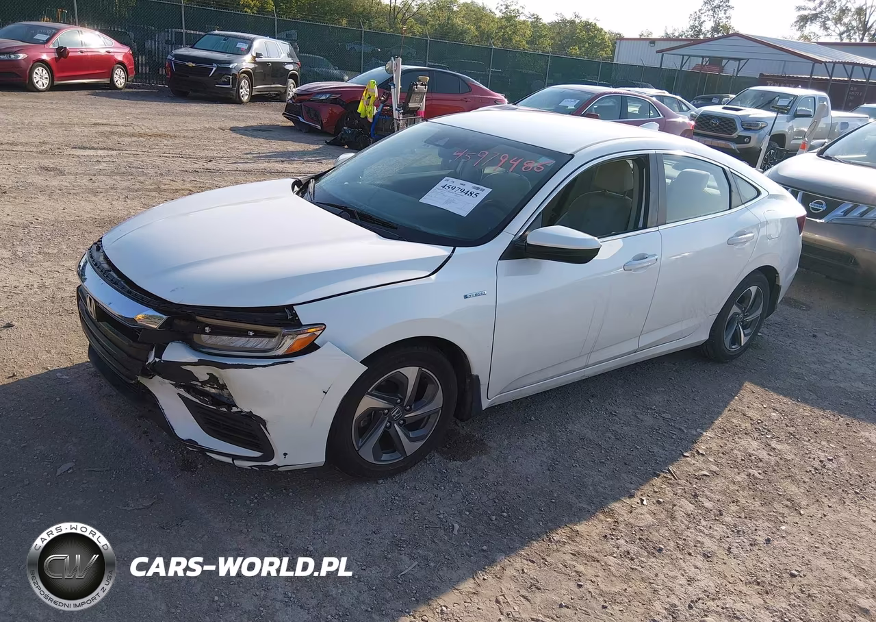 2019 Honda Insight Ex VIN:19XZE4F59KE001256 - 2
