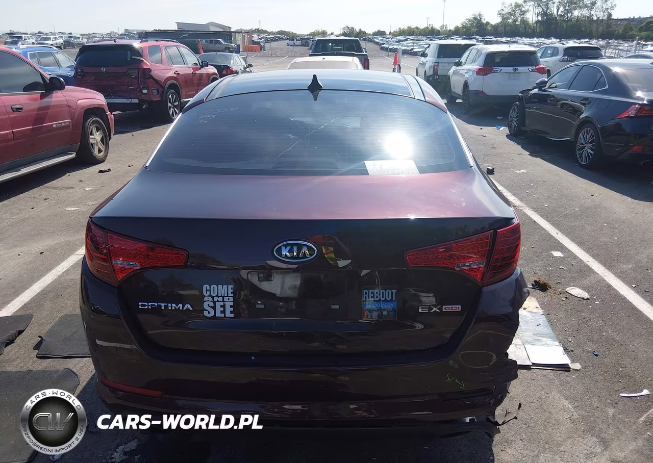 2012 Kia Optima Ex VIN:5XXGN4A72CG027786 - 17