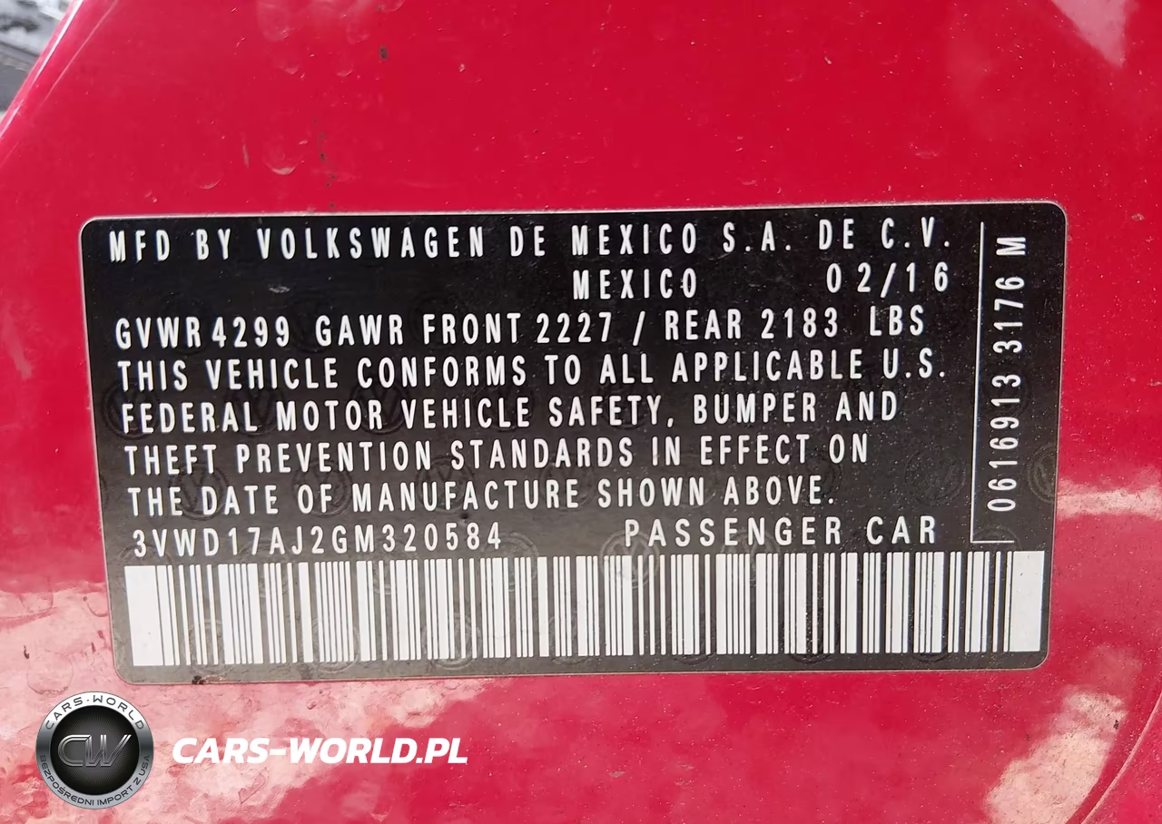 2016 Volkswagen Jetta 1.8T Sport VIN:3VWD17AJ2GM320584 - 9