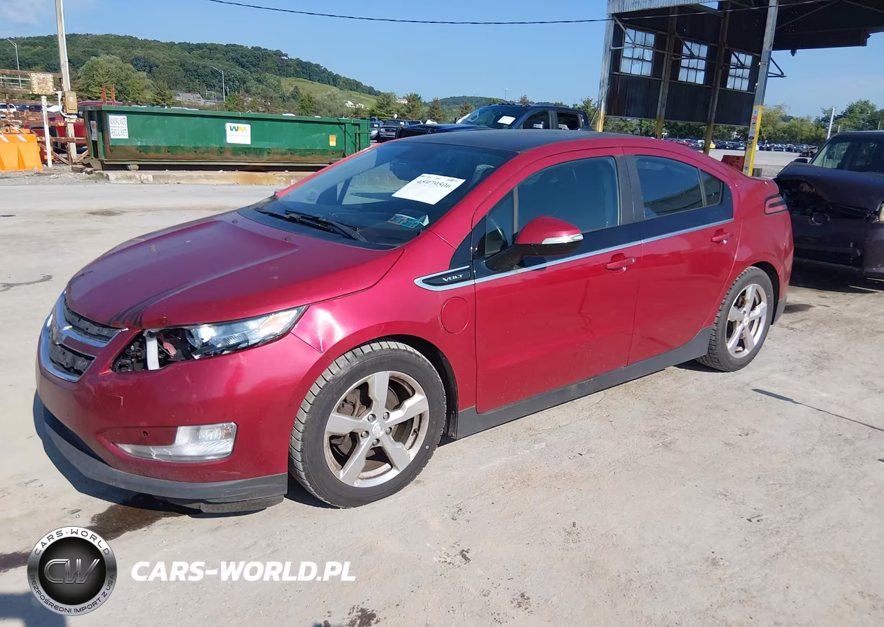 2011 Chevrolet Volt VIN:1G1RD6E42BU102558 - 2