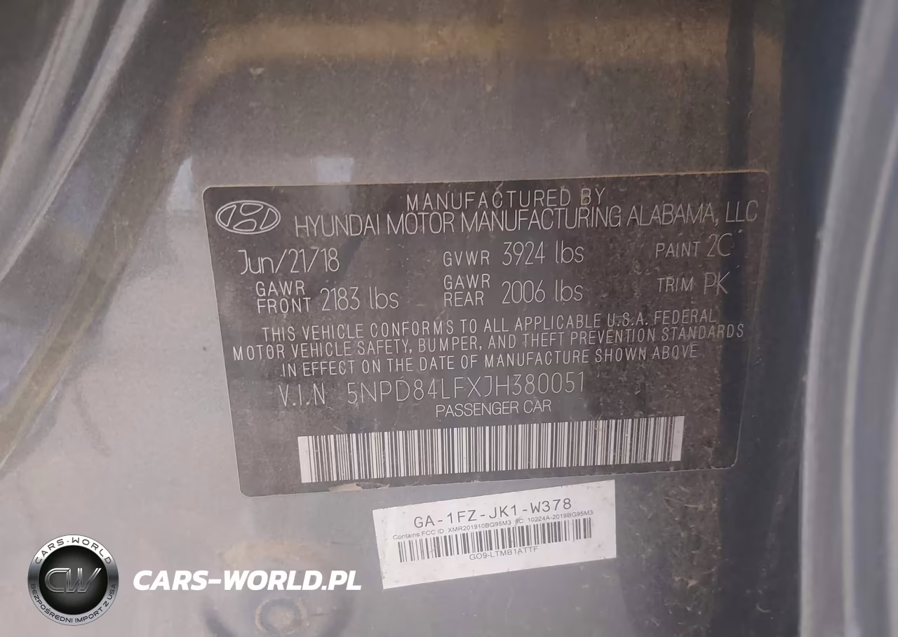2018 Hyundai Elantra Sel VIN:5NPD84LFXJH380051 - 9