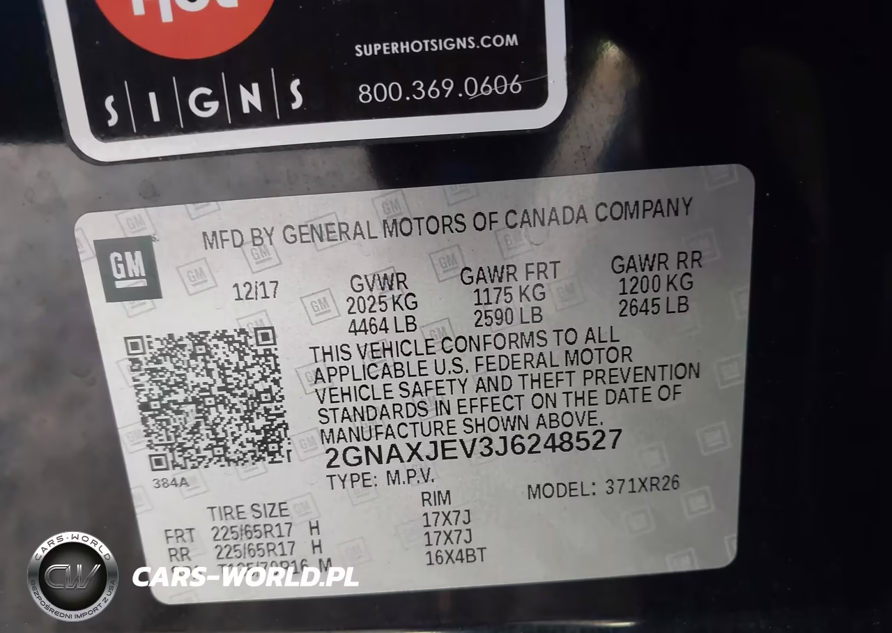 2018 Chevrolet Equinox Lt VIN:2GNAXJEV3J6248527 - 9