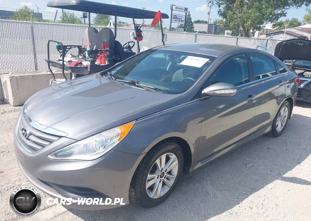 2014 Hyundai Sonata Gls VIN:5NPEB4AC0EH898626 - 2