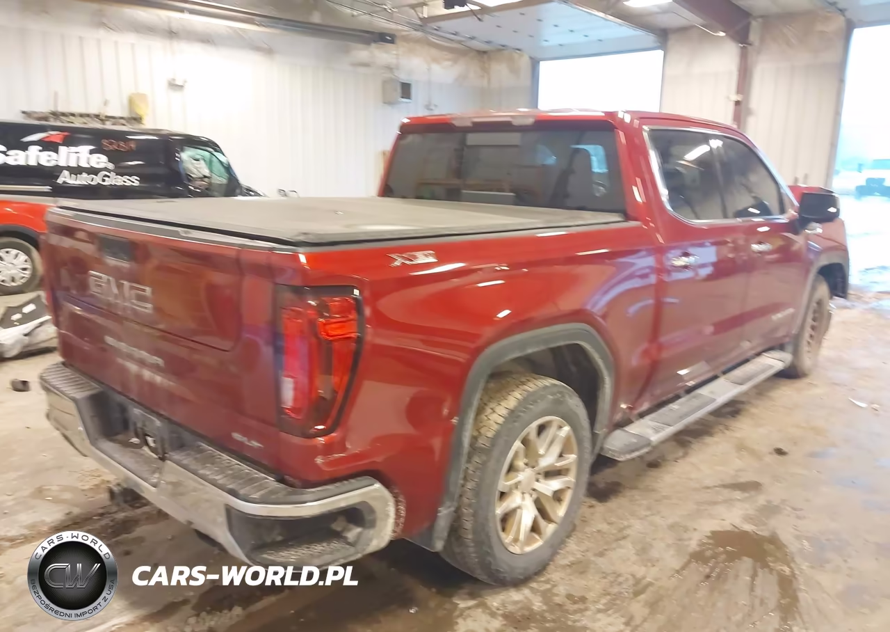 2021 GMC Sierra 1500 4Wd Short Box Slt VIN:3GTU9DED4MG335404 - 4