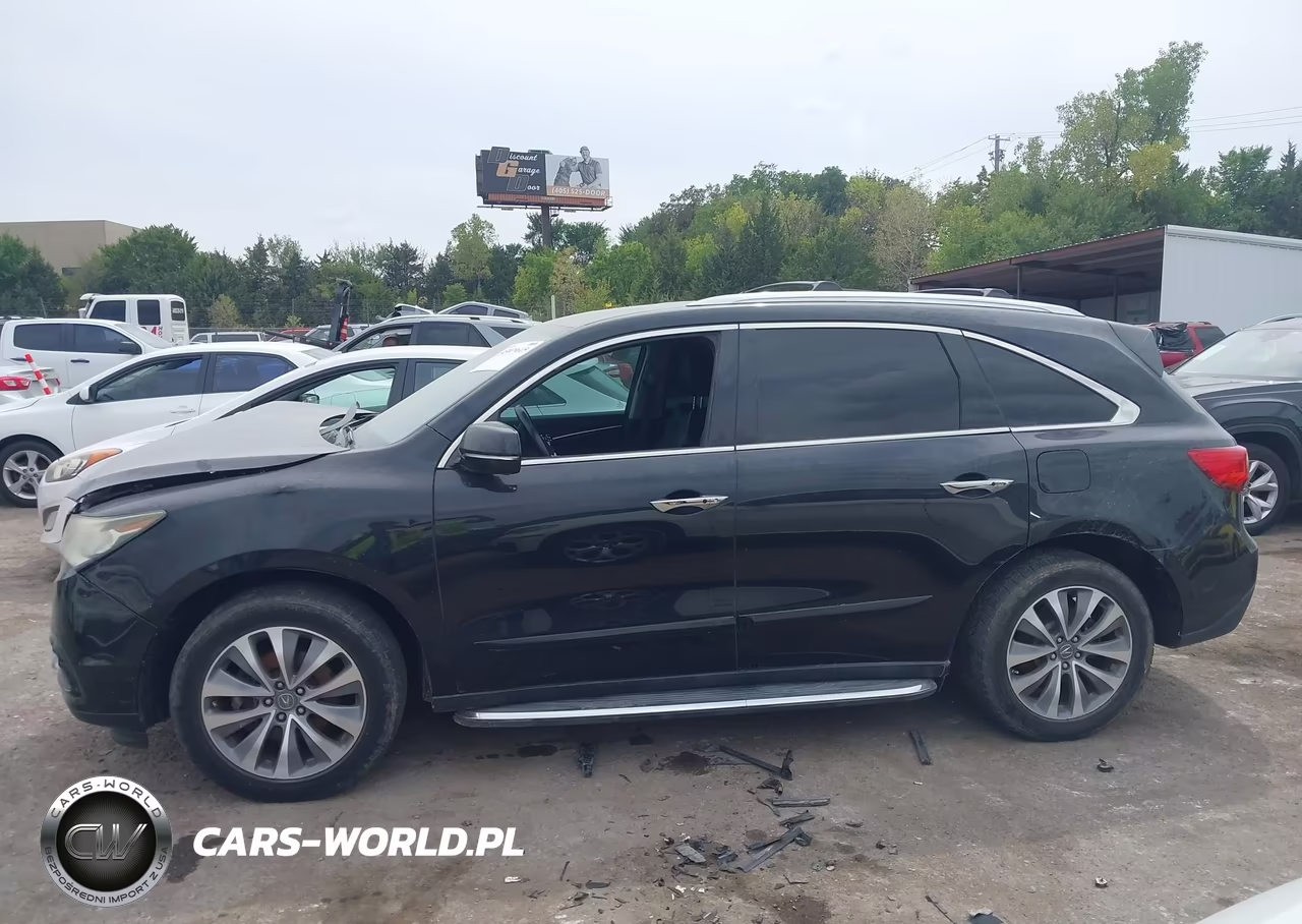 2015 Acura Mdx Technology Package VIN:5FRYD4H49FB021976 - 14