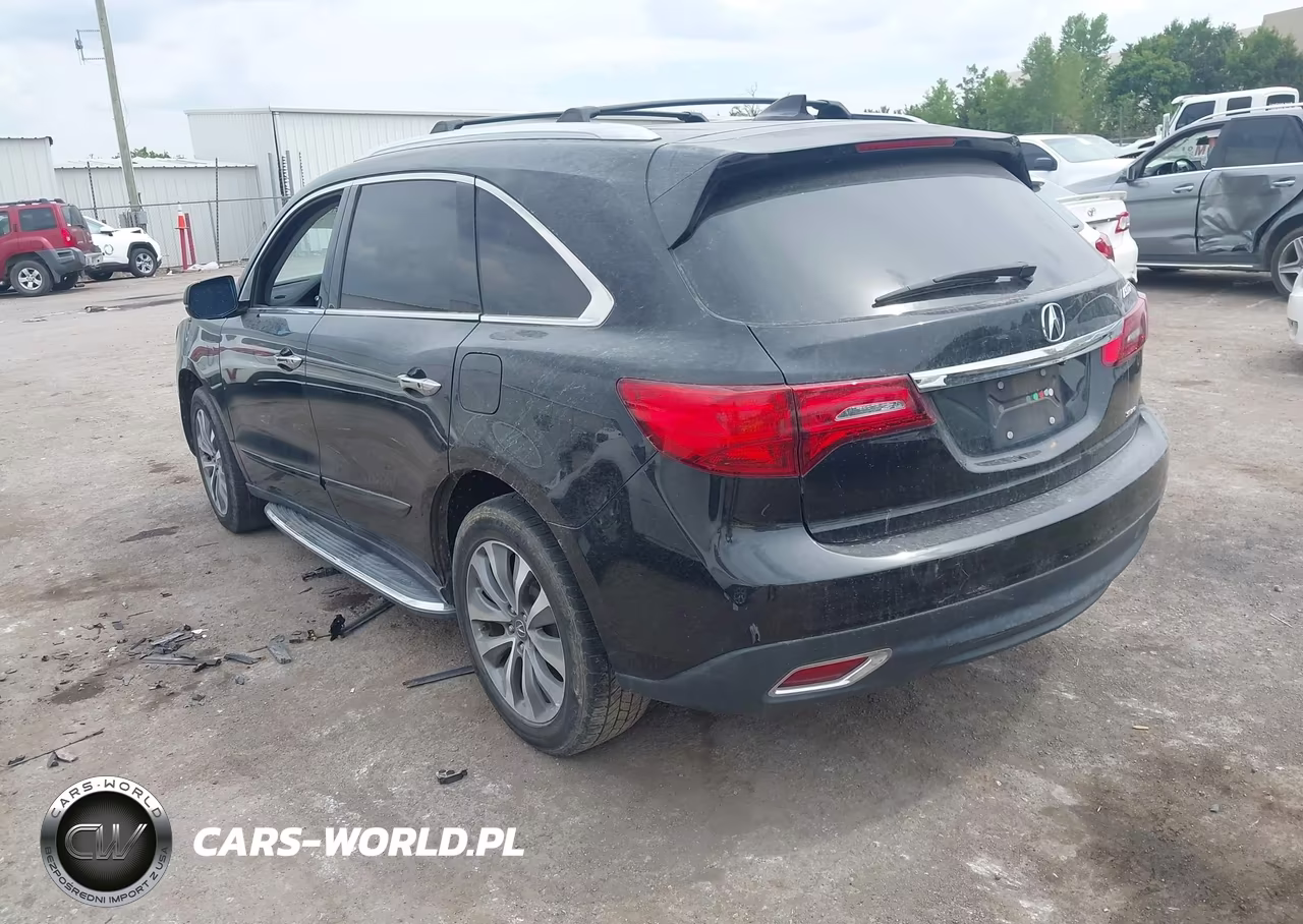2015 Acura Mdx Technology Package VIN:5FRYD4H49FB021976 - 3