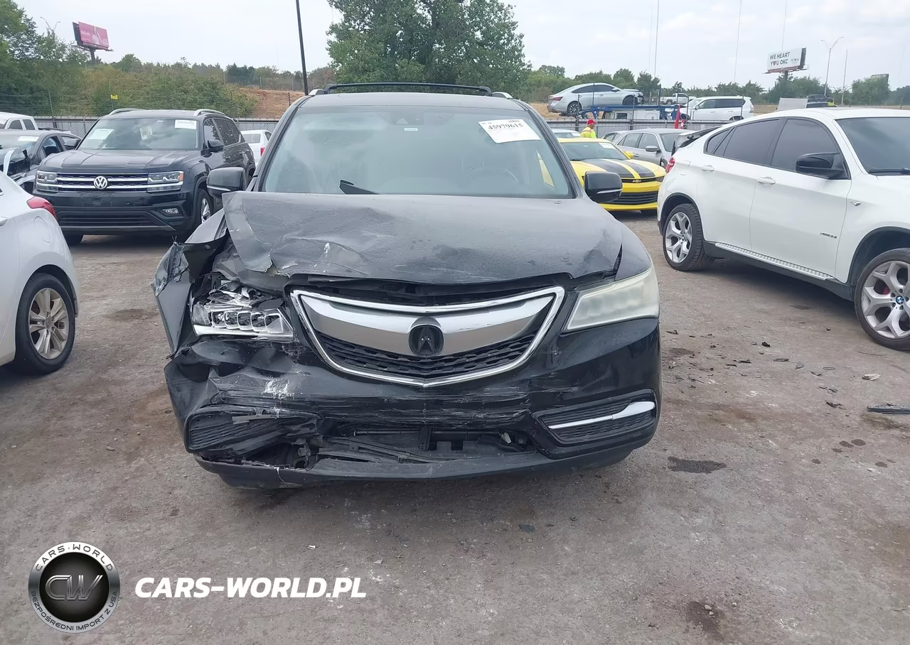 2015 Acura Mdx Technology Package VIN:5FRYD4H49FB021976 - 6