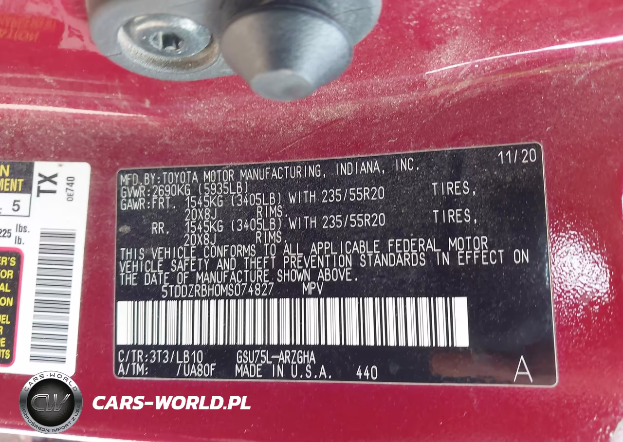 2021 Toyota Highlander Limited VIN:5TDDZRBH0MS074827 - 9