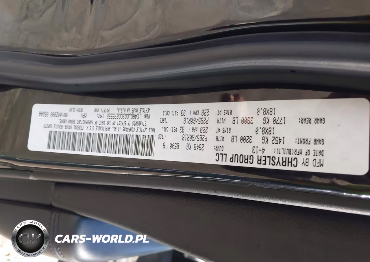 2013 Dodge Durango Crew VIN:1C4RDJDG3DC675550 - 9