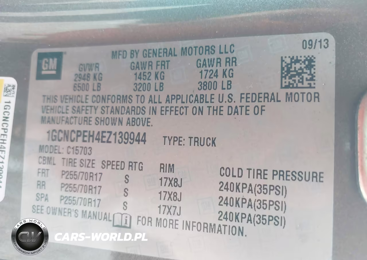 2014 Chevrolet Silverado 1500 Work Truck VIN:1GCNCPEH4EZ139944 - 9