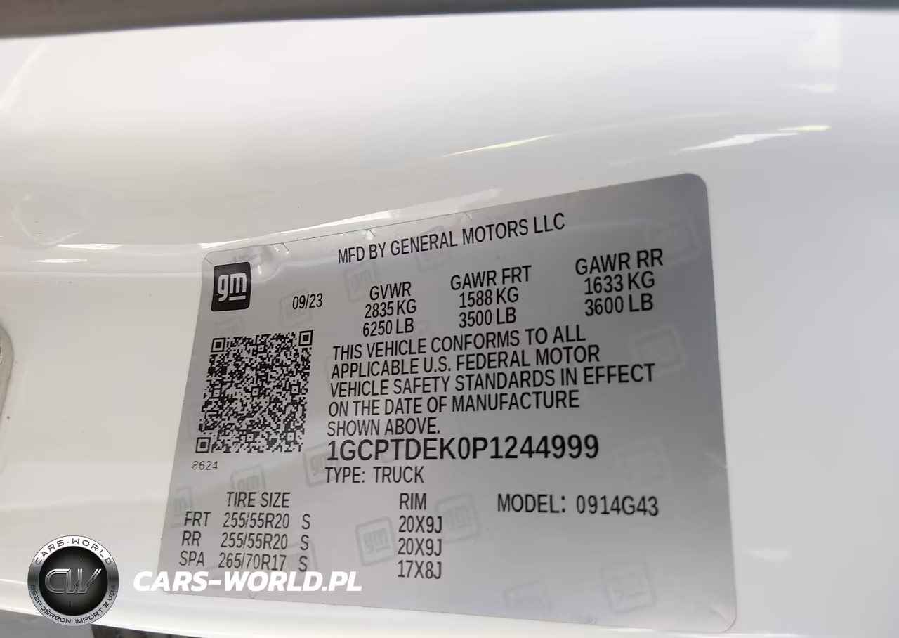 2023 Chevrolet Colorado 4Wd Short Box Z71 VIN:1GCPTDEK0P1244999 - 9