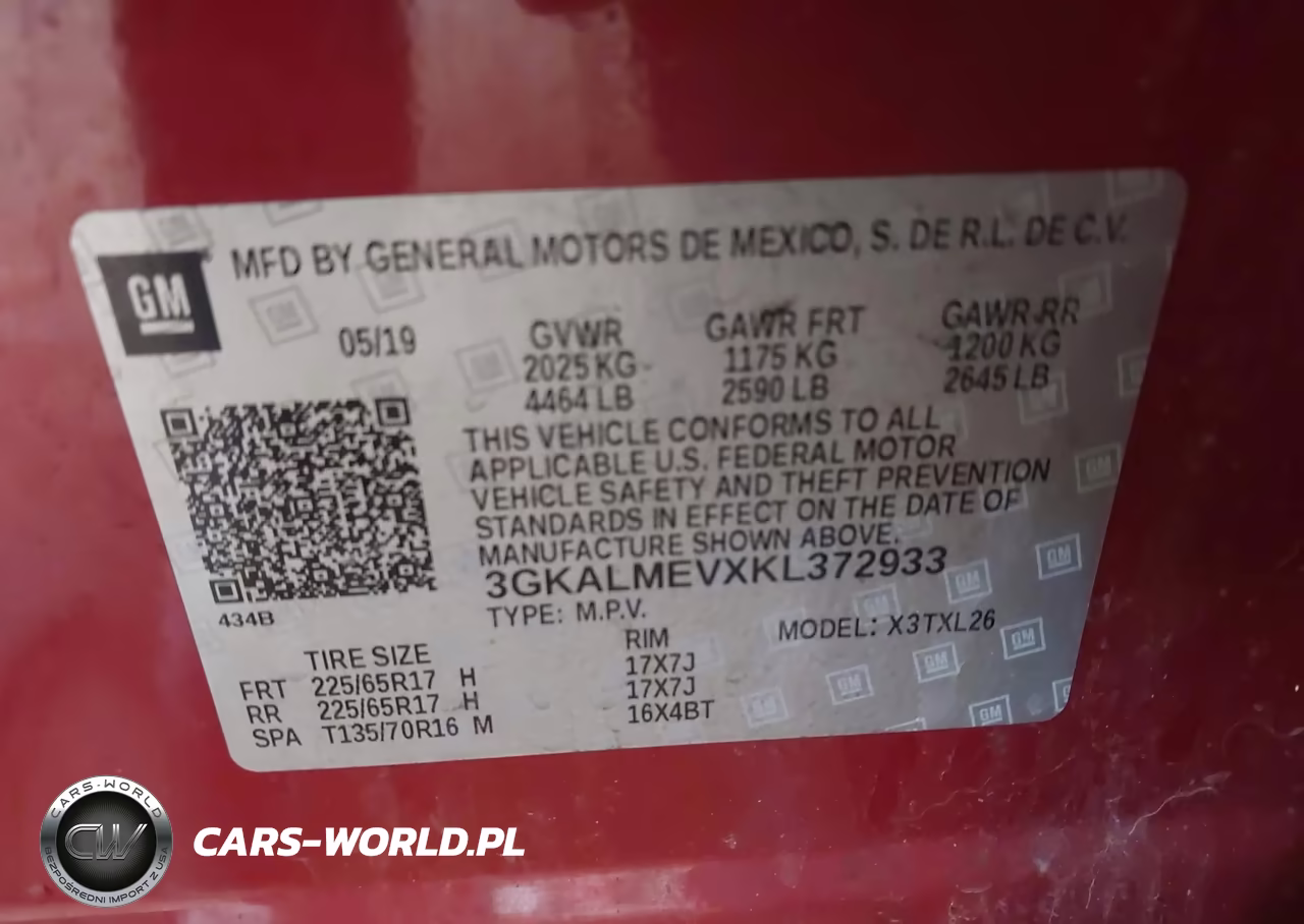 2019 GMC Terrain Sle VIN:3GKALMEVXKL372933 - 9