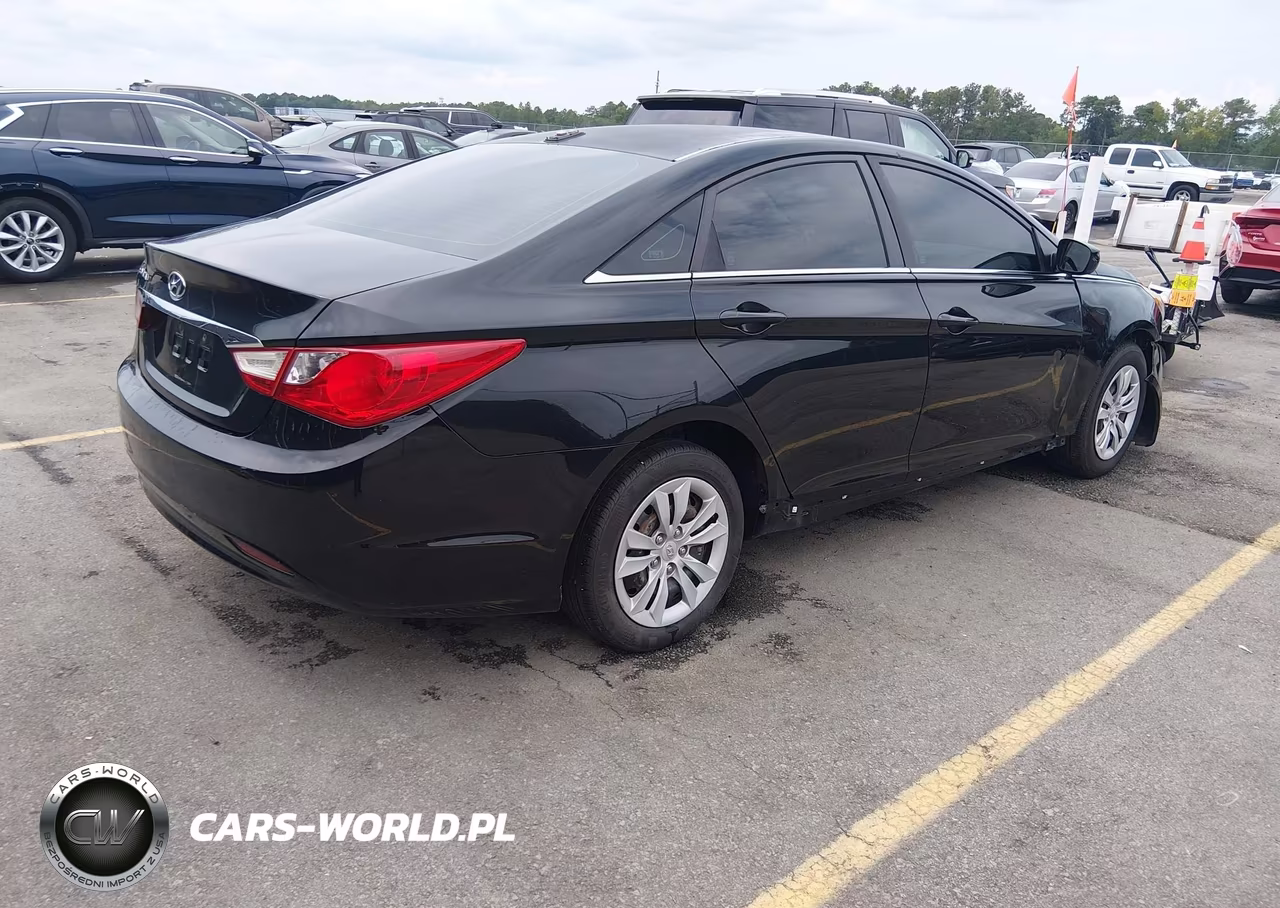2012 Hyundai Sonata Gls VIN:5NPEB4AC6CH358730 - 4