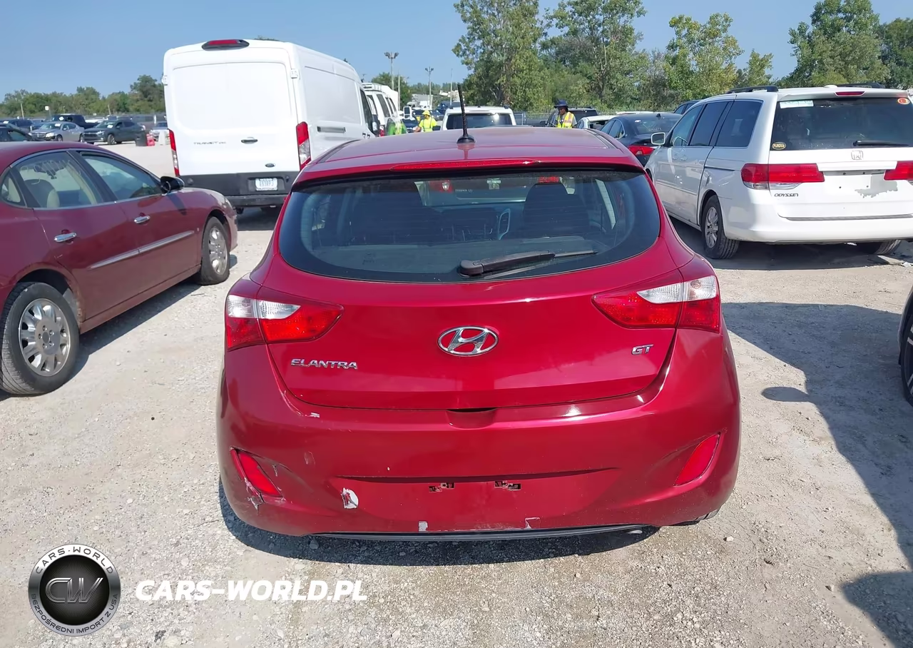 2016 Hyundai Elantra Gt VIN:KMHD35LHXGU305348 - 16