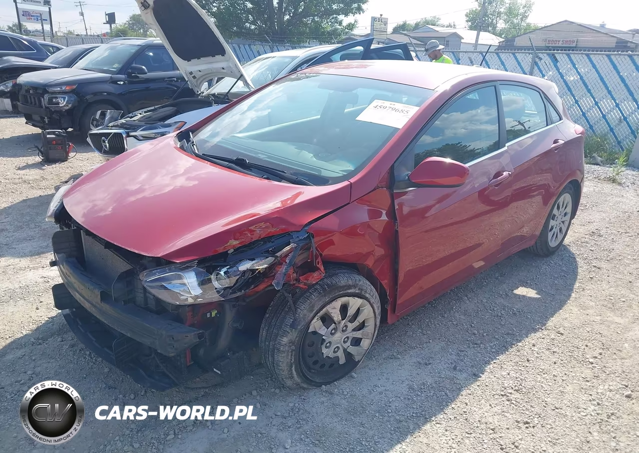 2016 Hyundai Elantra Gt VIN:KMHD35LHXGU305348 - 2