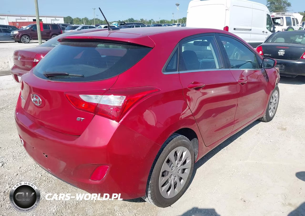 2016 Hyundai Elantra Gt VIN:KMHD35LHXGU305348 - 4