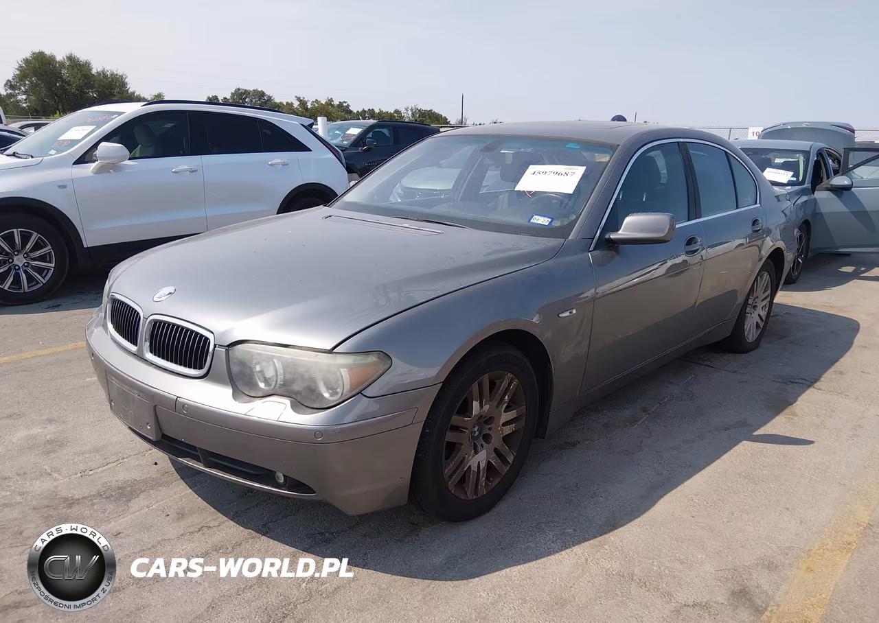 2002 BMW 745I VIN:WBAGL63472DP52598 - 2