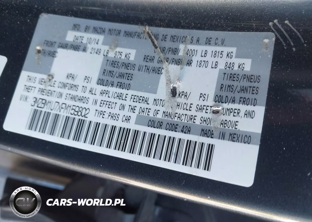 2015 Mazda Mazda3 I Sport VIN:3MZBM1U7XFM159802 - 9