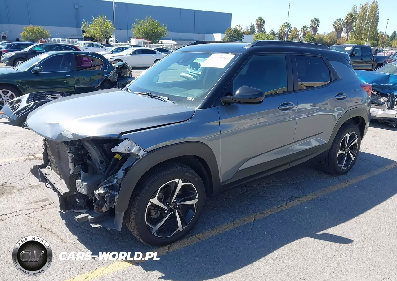2022 Chevrolet Trailblazer Awd Rs VIN:KL79MUSL1NB024827 - 2