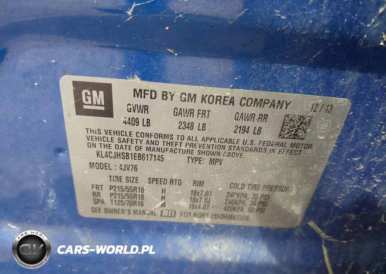 2014 Buick Encore Premium VIN:KL4CJHSB1EB617145 - 9