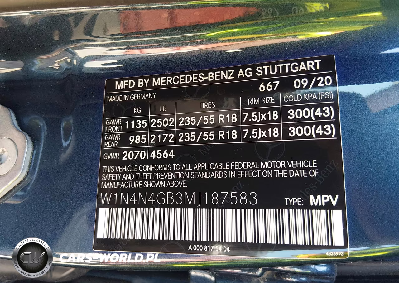 2021 Mercedes-Benz Gla 250 VIN:W1N4N4GB3MJ187583 - 9