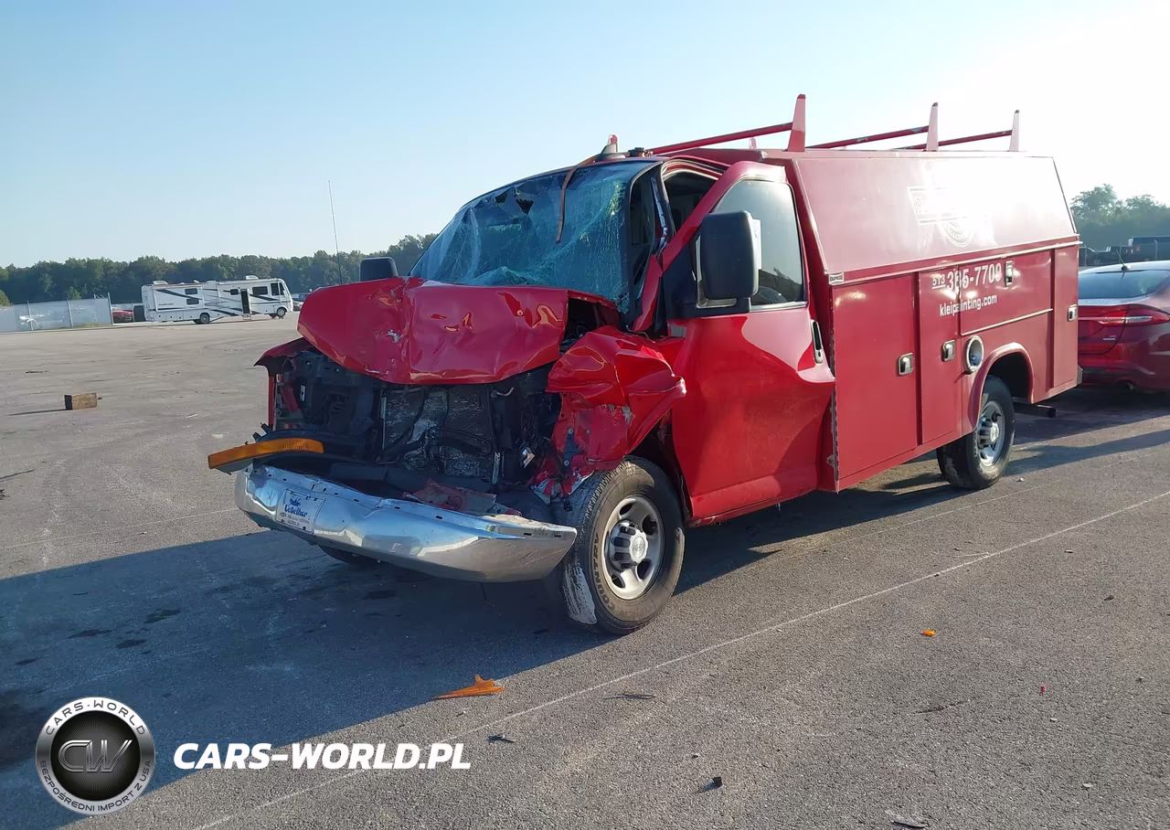 2019 Chevrolet Express Cutaway 4500 VIN:1GB0GRFG2K1246232 - 2