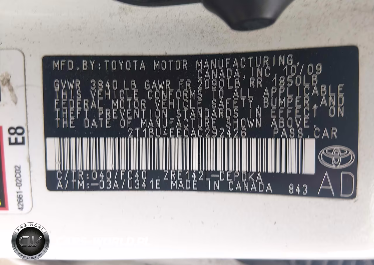 2010 Toyota Corolla Le VIN:2T1BU4EE0AC292426 - 8