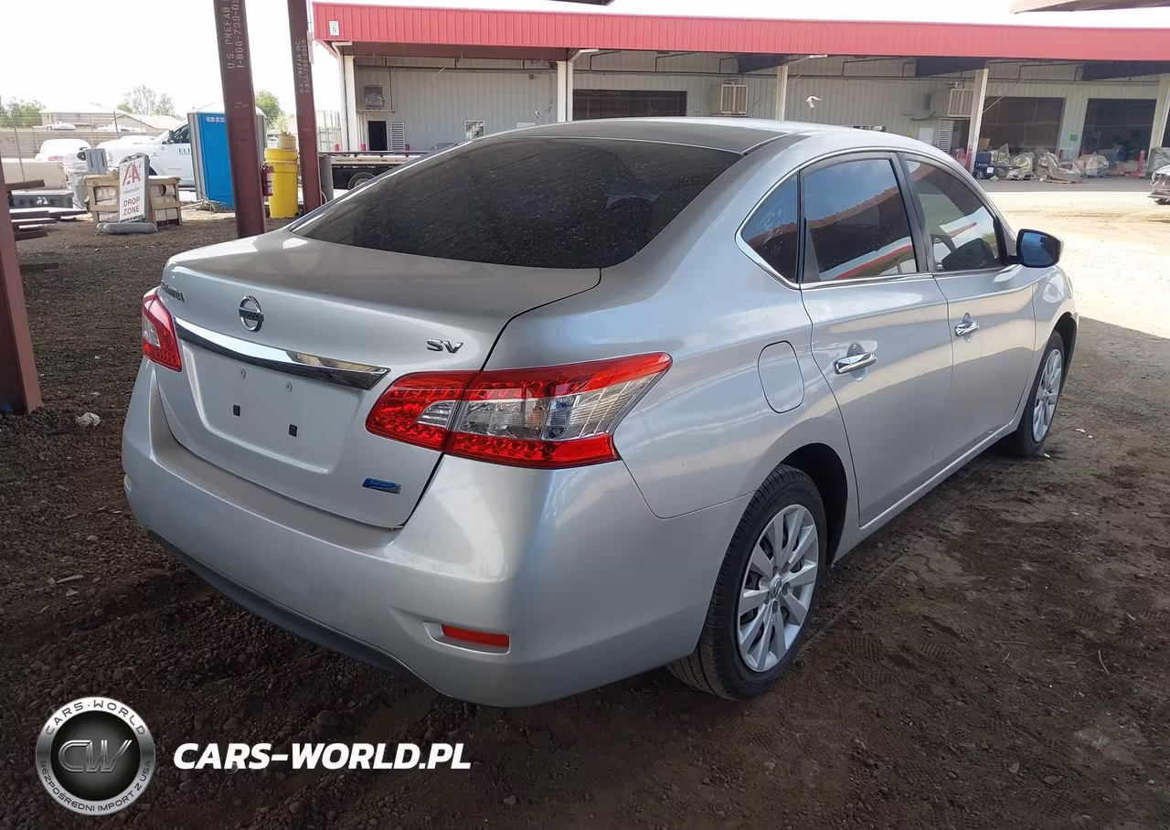 2014 Nissan Sentra Sv VIN:3N1AB7AP8EL672985 - 4