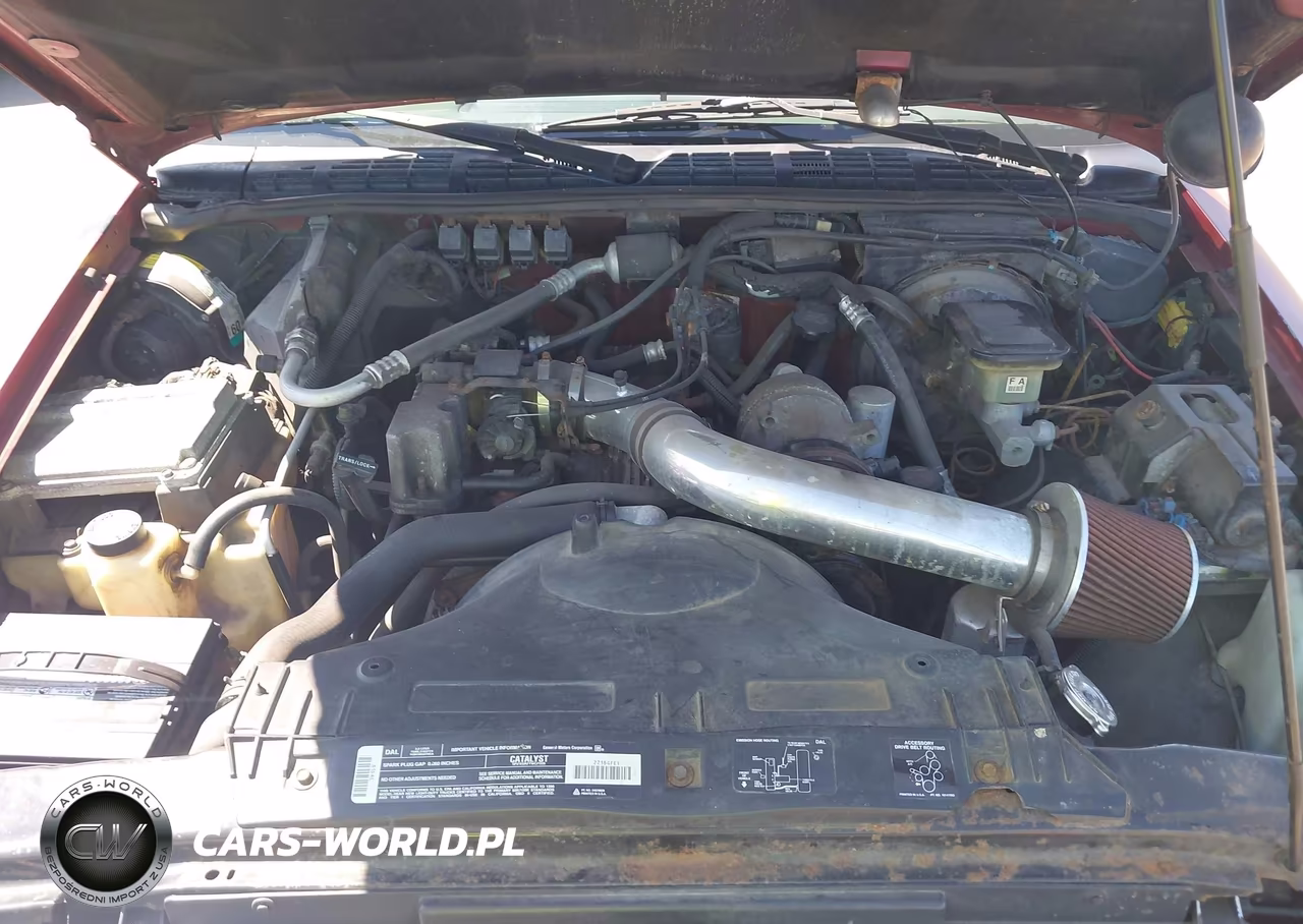 1996 Chevrolet S Truck S10 VIN:1GCCS1942T8144982 - 10