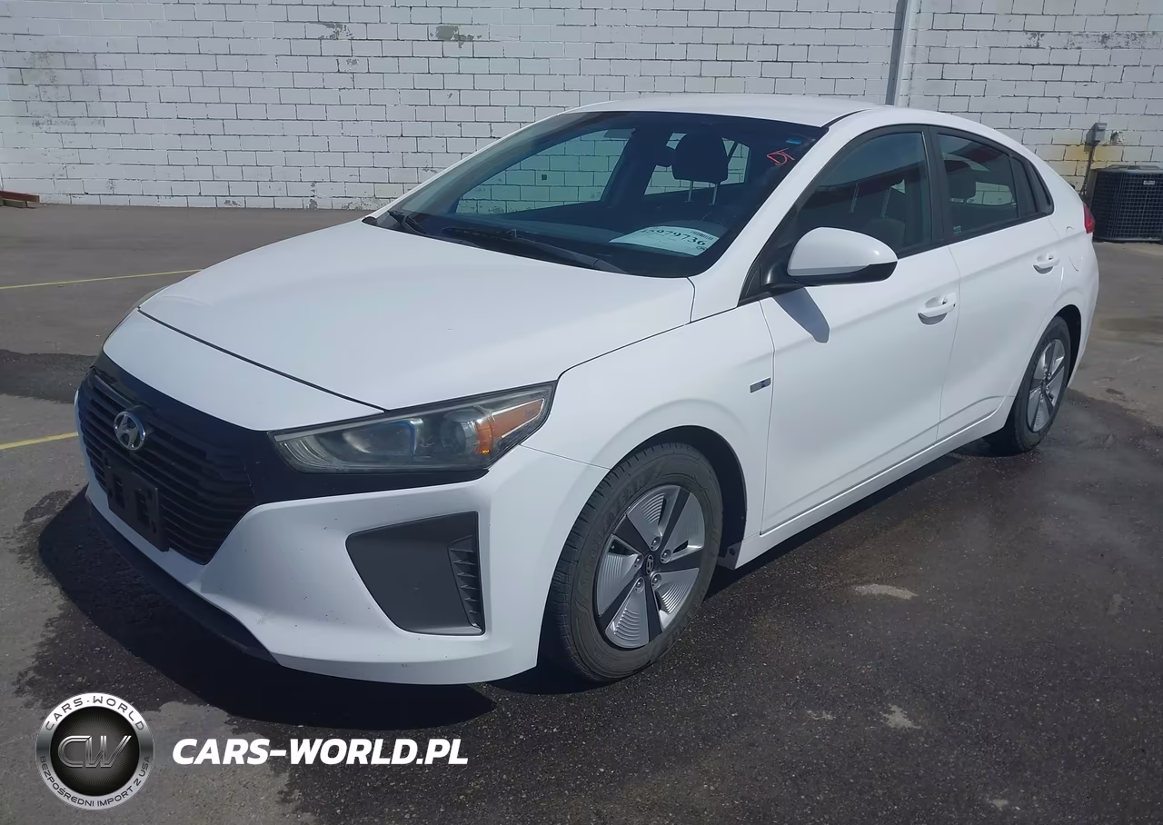 2018 Hyundai Ioniq Hybrid Blue VIN:KMHC65LC5JU099869 - 2