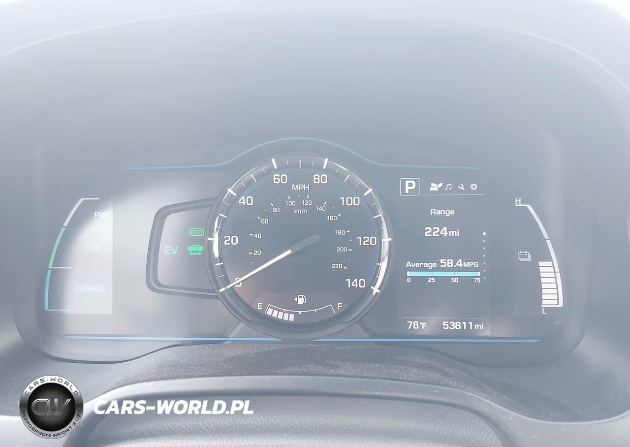 2018 Hyundai Ioniq Hybrid Blue VIN:KMHC65LC5JU099869 - 7