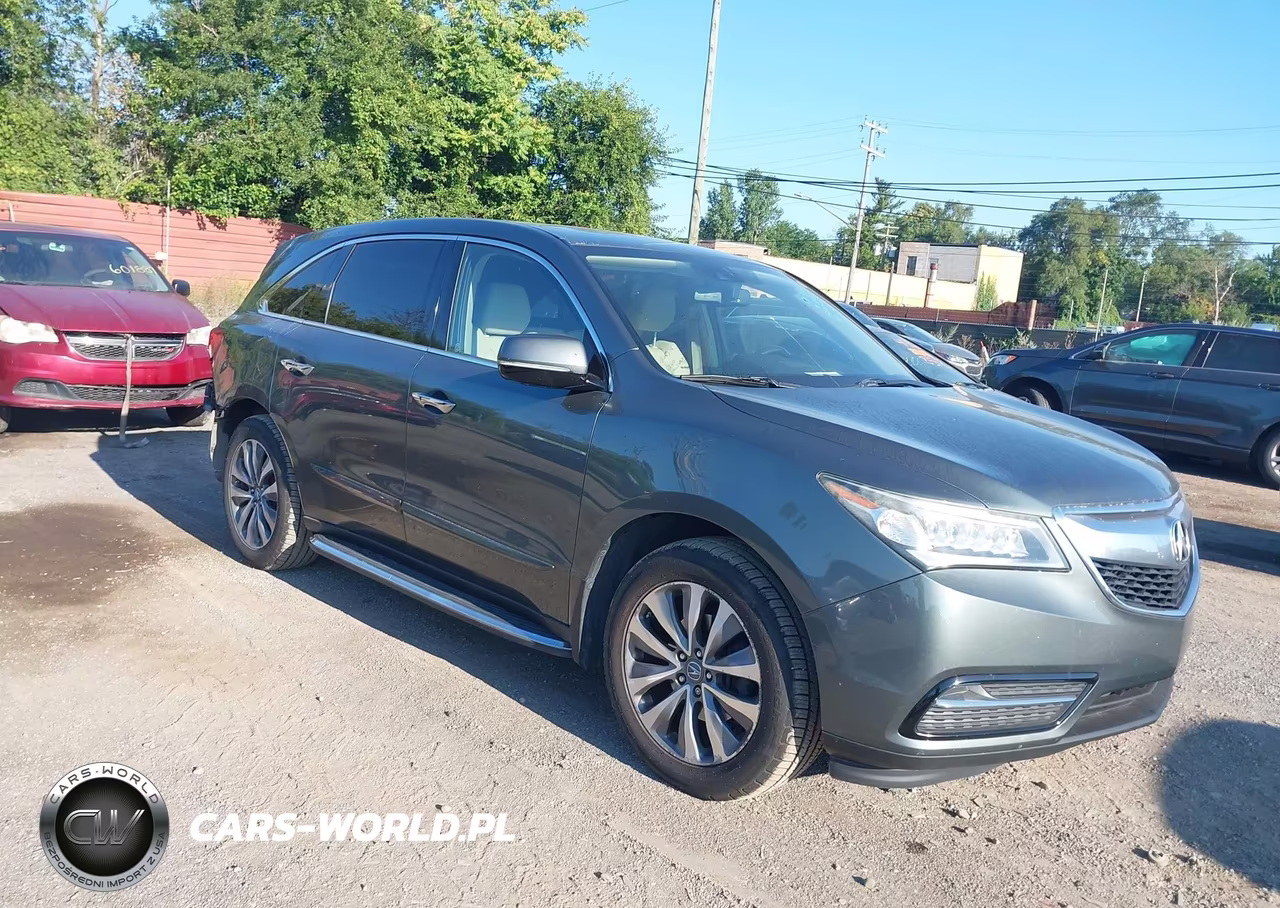 2015 Acura Mdx Technology Package