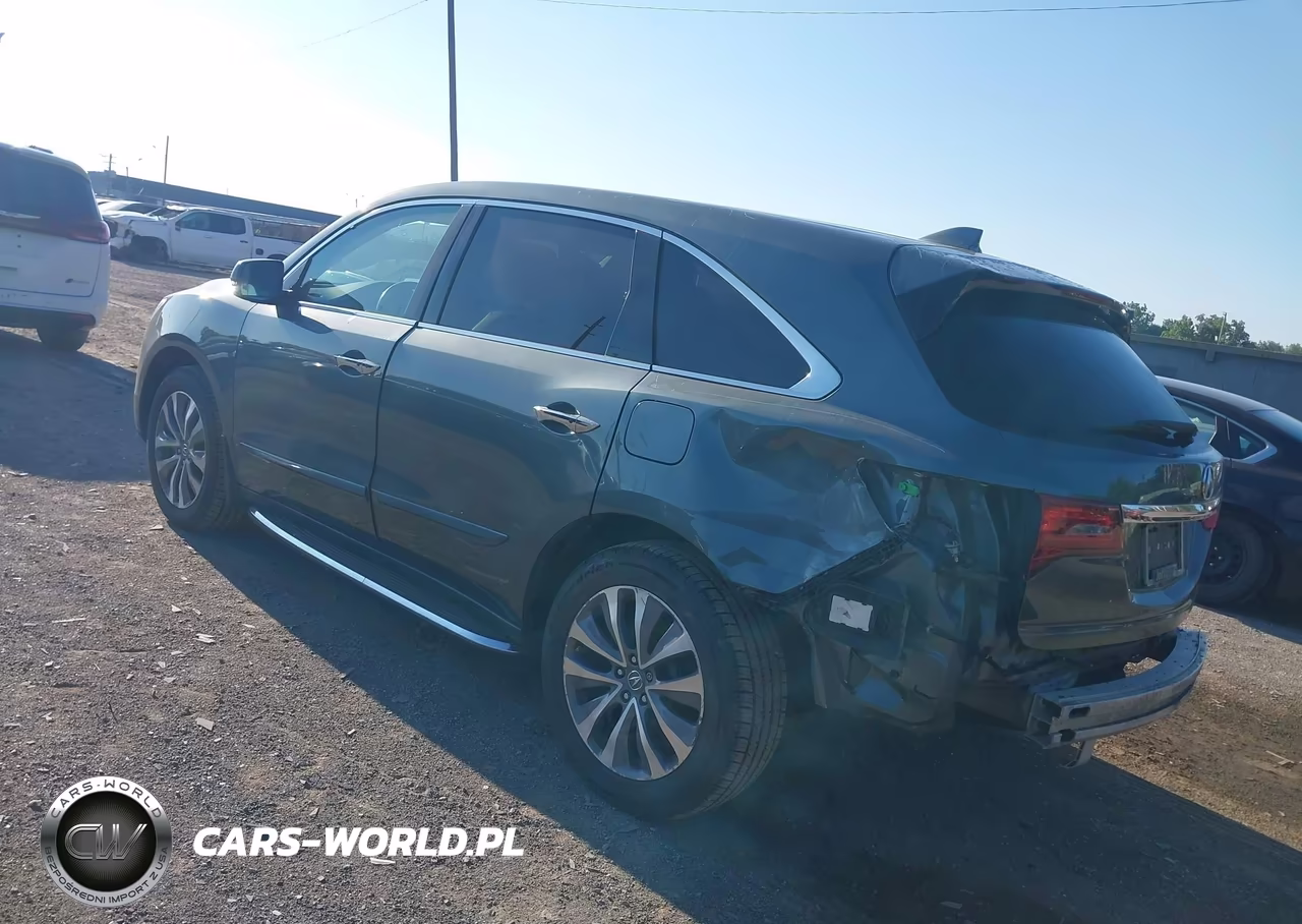 2015 Acura Mdx Technology Package VIN:5FRYD4H40FB020618 - 3