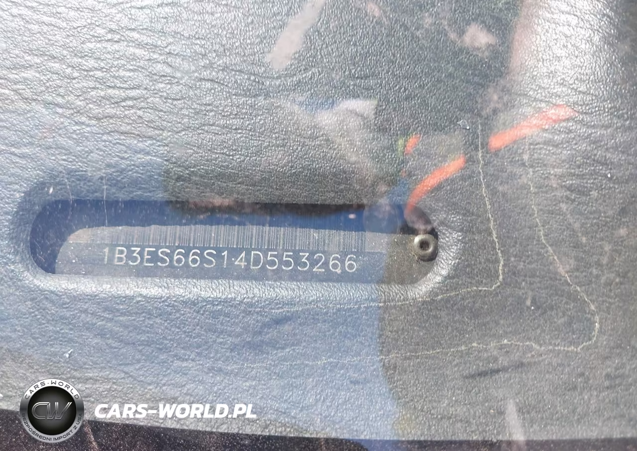 2004 Dodge Srt4 VIN:1B3ES66S14D553266 - 9