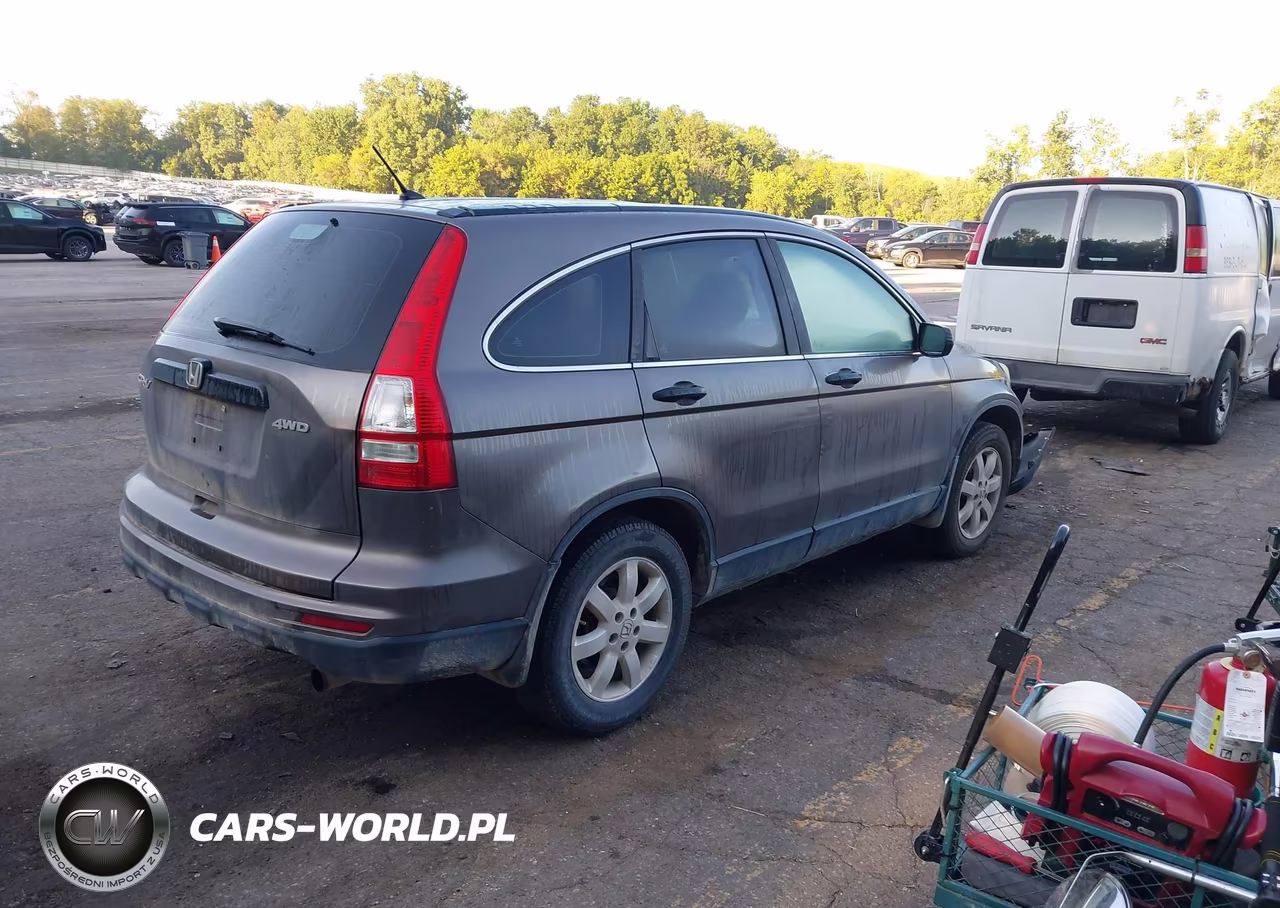 2011 Honda Cr-V Lx VIN:5J6RE4H39BL064452 - 4