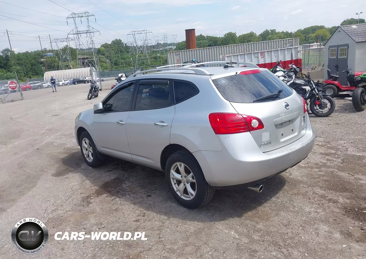 2010 Nissan Rogue Sl VIN:JN8AS5MV1AW107191 - 3