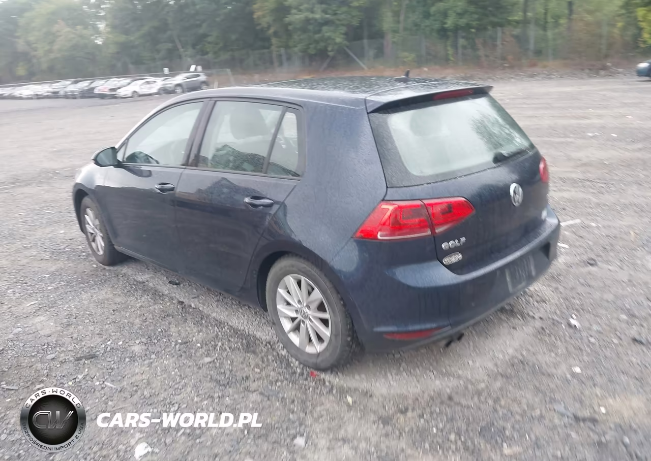 2015 Volkswagen Golf Tsi S 4-Door VIN:3VW217AU5FM011238 - 3