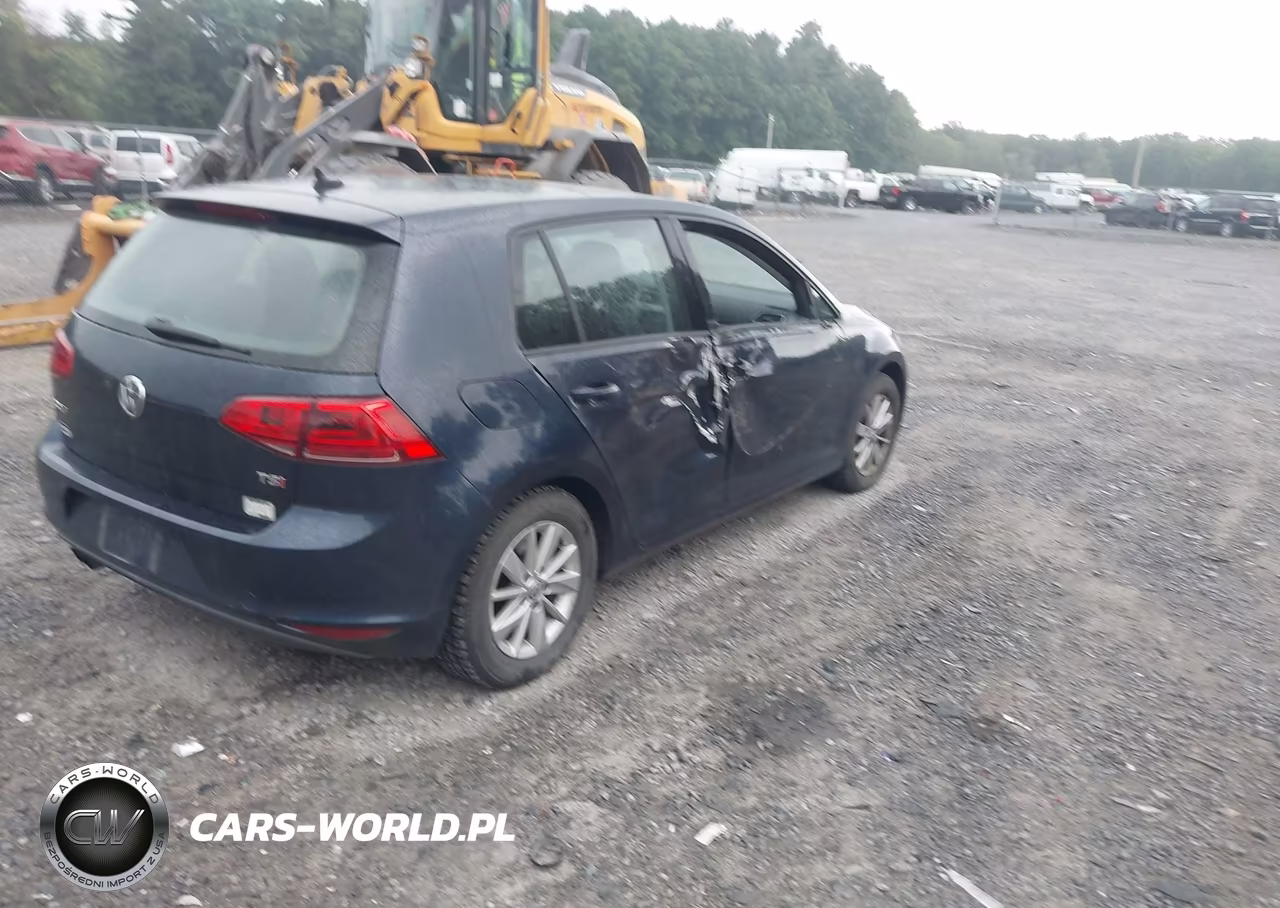 2015 Volkswagen Golf Tsi S 4-Door VIN:3VW217AU5FM011238 - 4