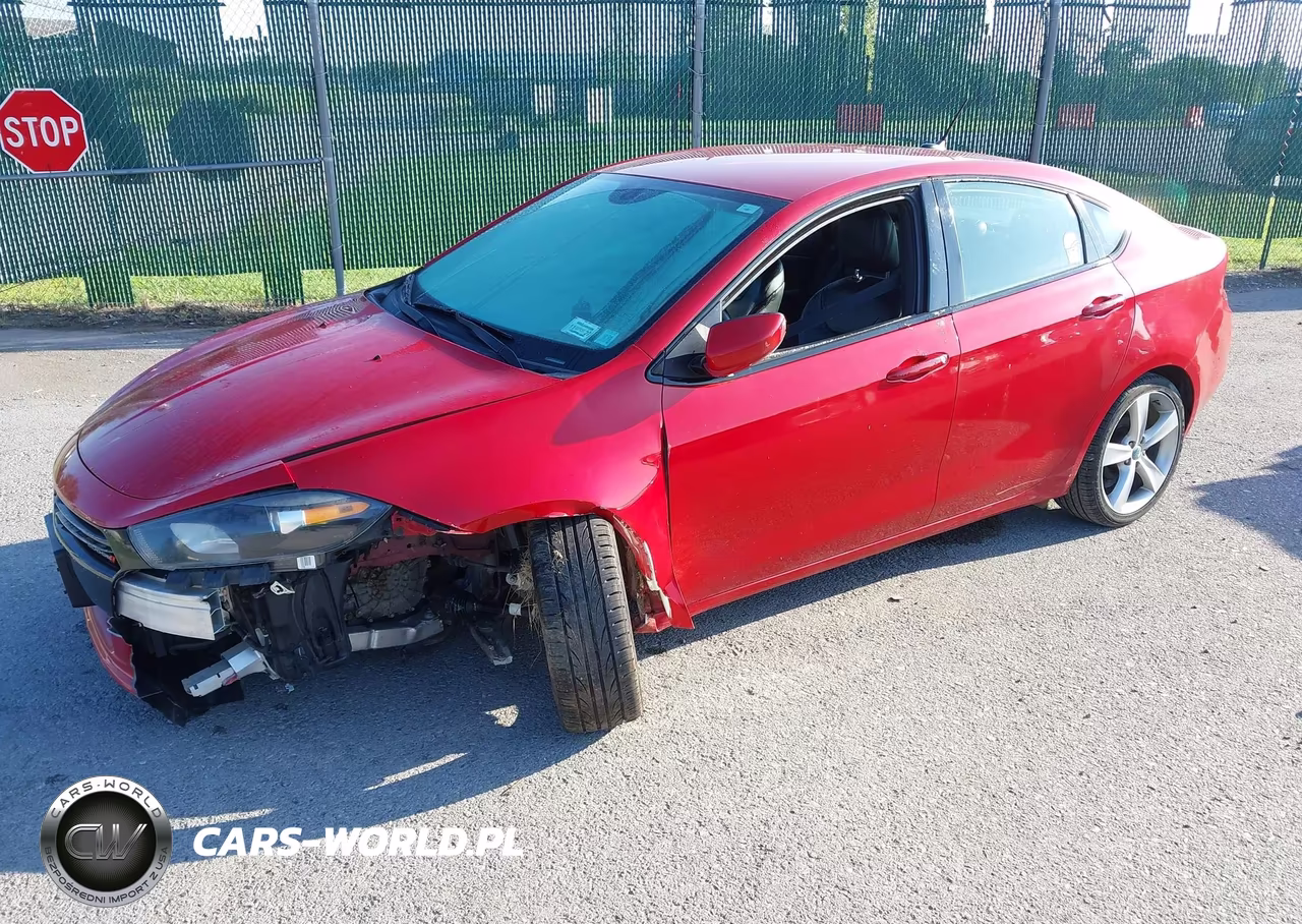 2015 Dodge Dart Gt VIN:1C3CDFEB7FD150806 - 2