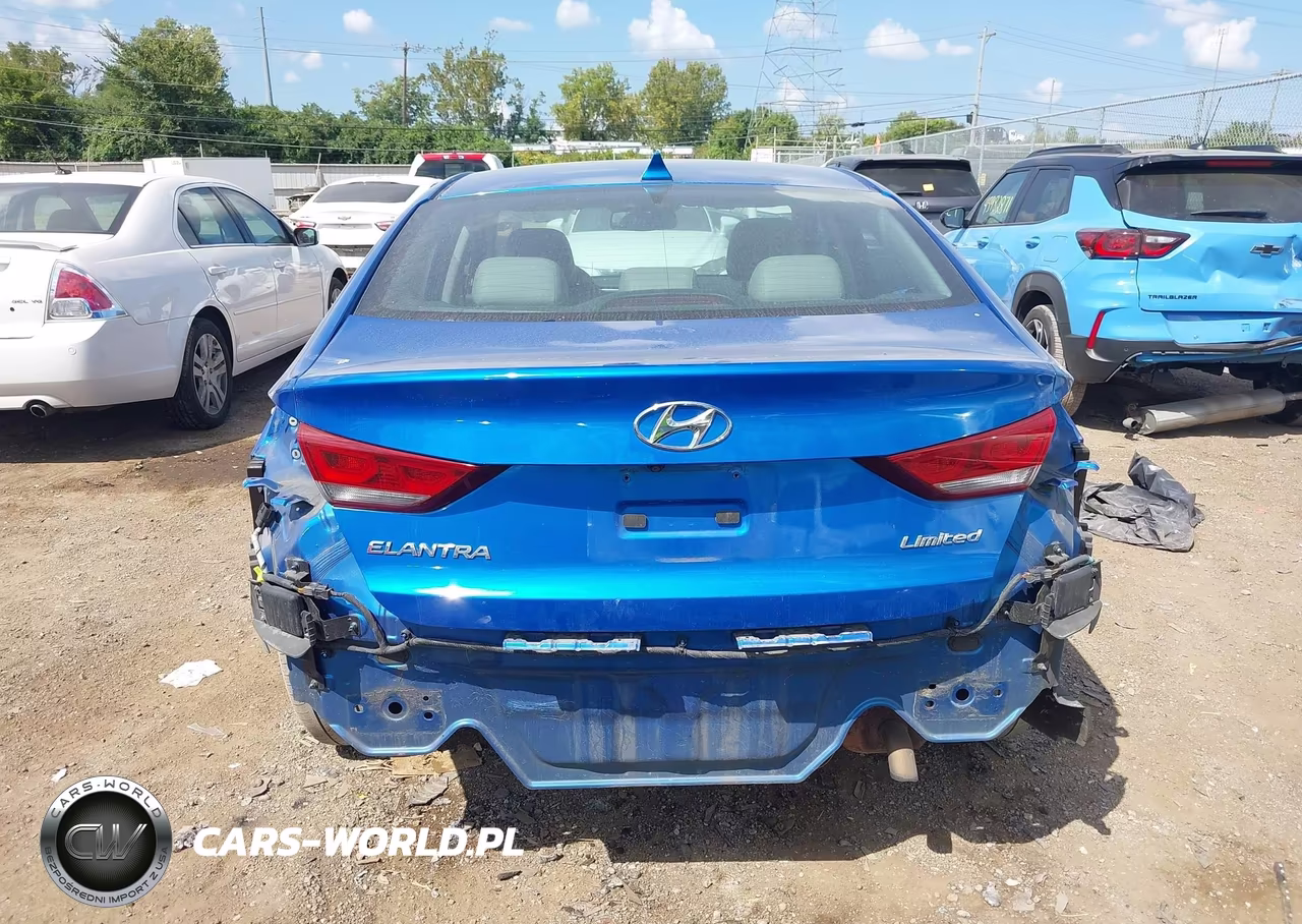 2017 Hyundai Elantra Limited VIN:KMHD84LF9HU209366 - 17