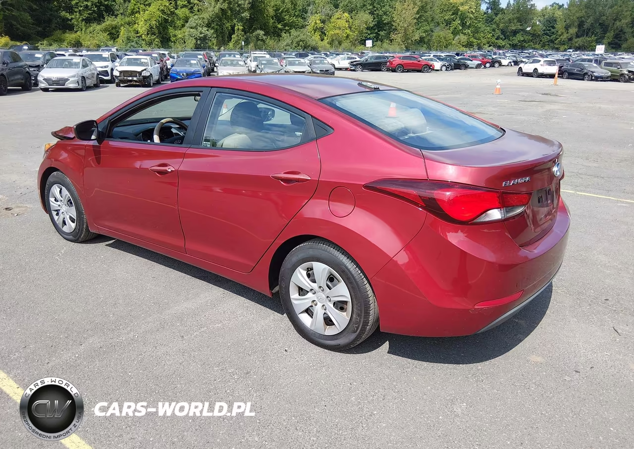 2016 Hyundai Elantra Se VIN:5NPDH4AE5GH724047 - 3