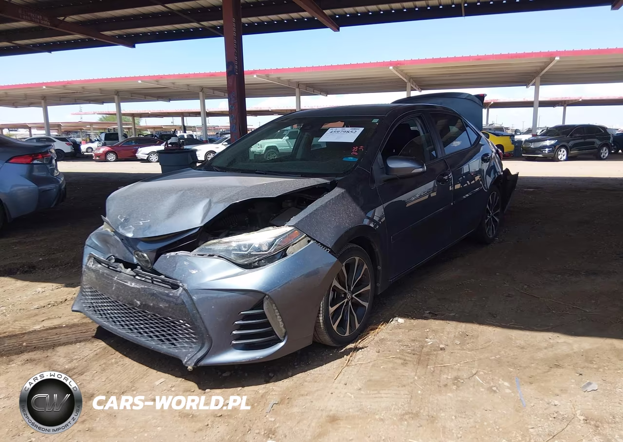 2017 Toyota Corolla Se VIN:2T1BURHE0HC931648 - 2
