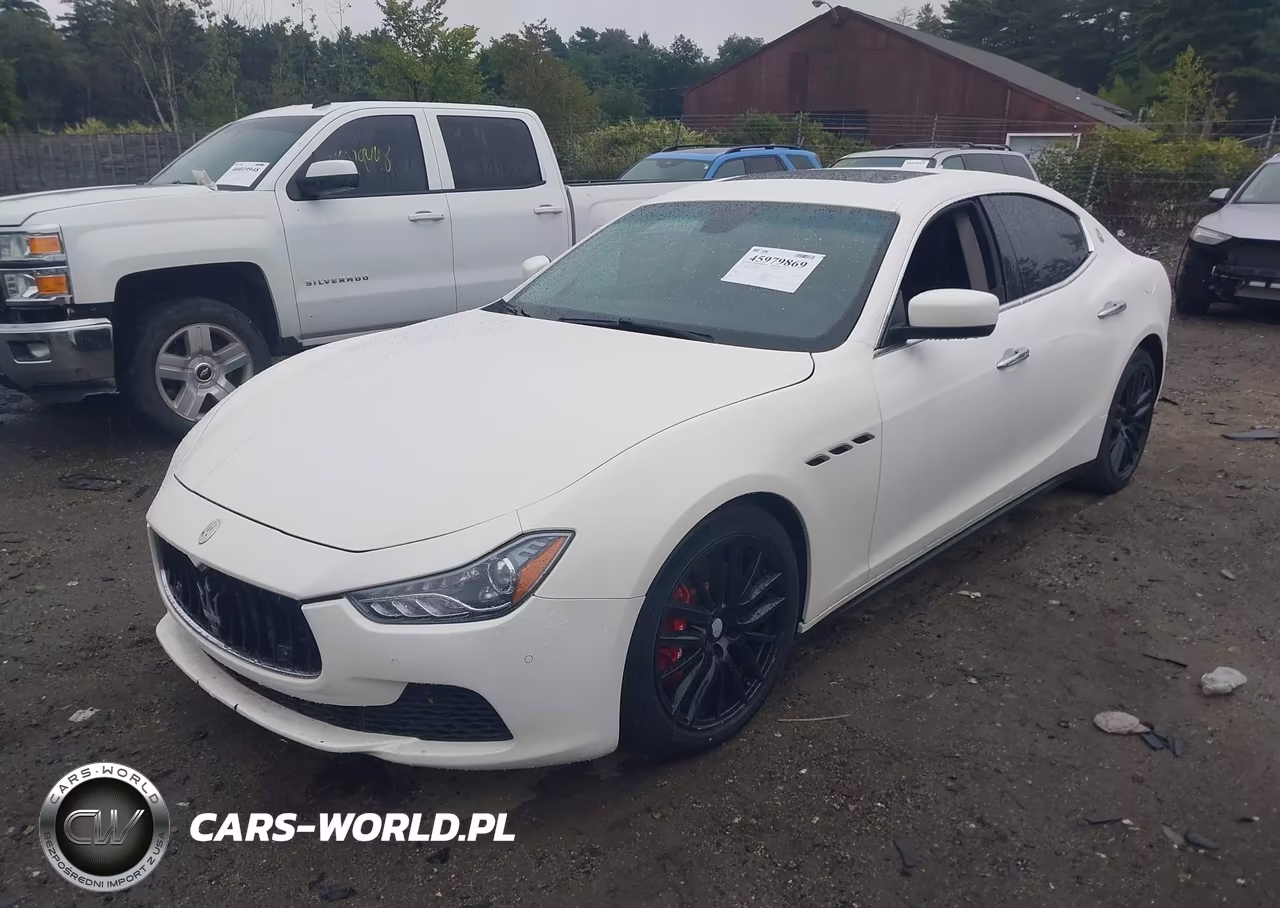 2014 Maserati Ghibli S Q4 VIN:ZAM57RTA5E1083402 - 2